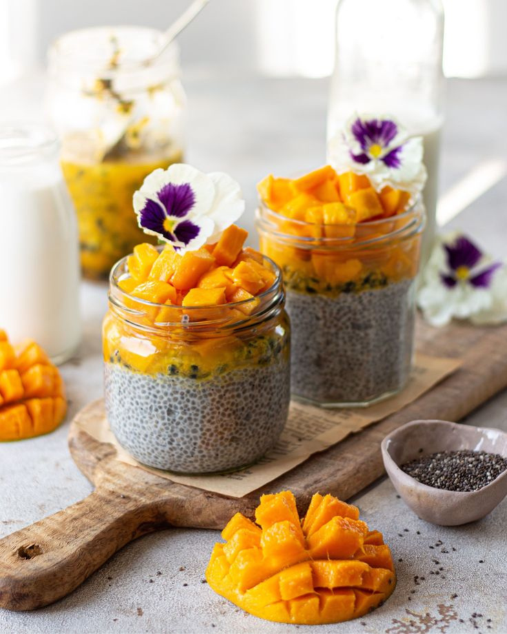 3 Easy Chia Pudding Recipes with Coconut Milk